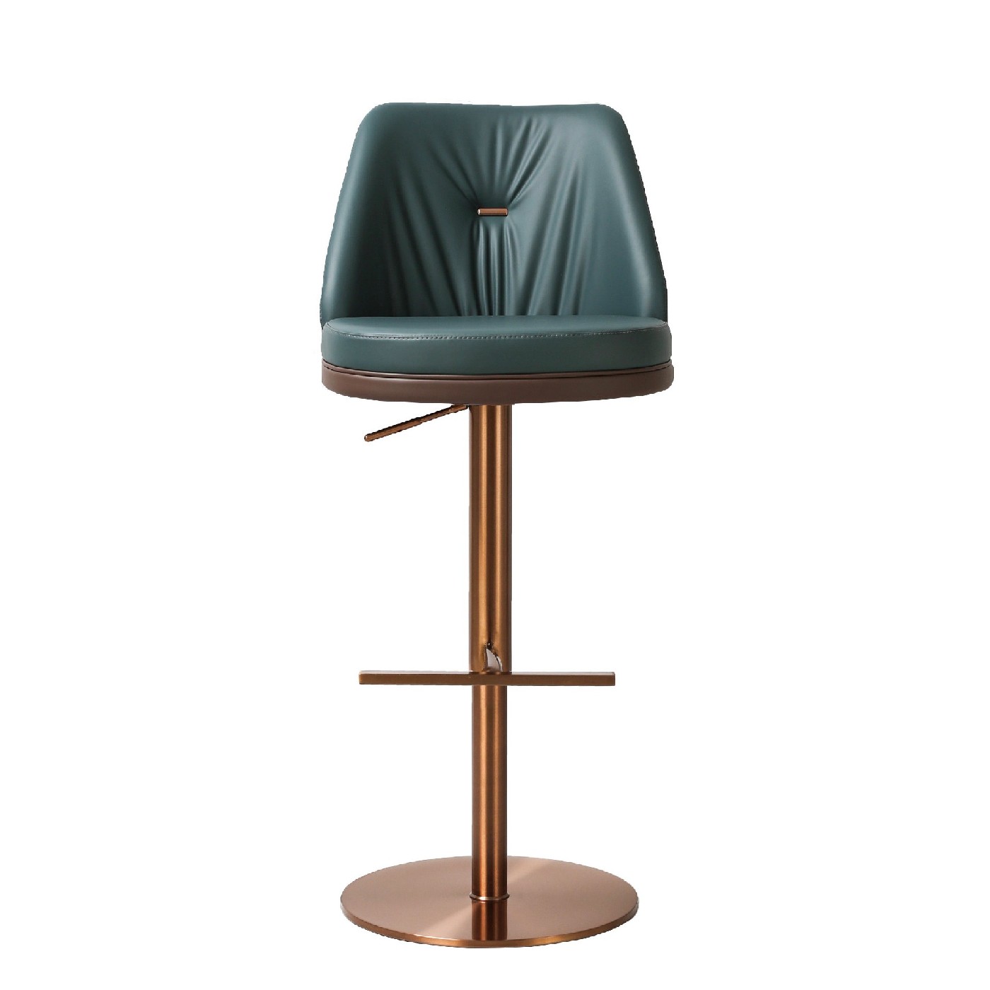 Leather Adjustable Swivel Stool Leather Adjustable Swivel Stool